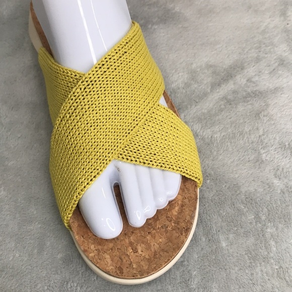 Arcopedico Pantanal Yellow Women’s Slip-On Sandals New  10-10.5 - Picture 9 of 12